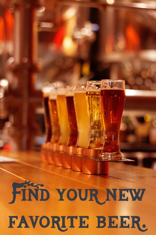 flight of beer, find your new favorite beer